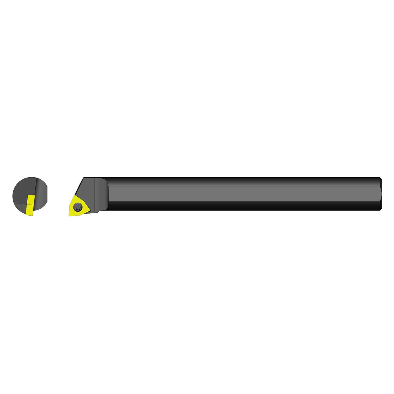 Ultra-Dex 957-000-045 | A06K SWLCR2-203 0.375" Diameter x 5.000" Functional Length Steel Indexable Boring Bar
