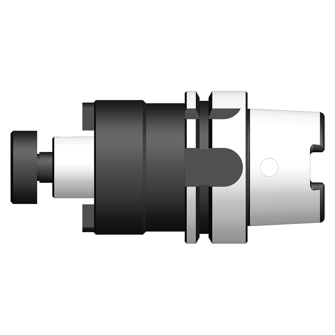 Ultra-Dex 966-000-466 | HSK63A-SM150-250 x 1-1/2" Diameter x 2-1/2" Projection x 2.500" Functional Length x 0.940" Shoulder Length Coolant Through HSK63A Shell Mill Holder