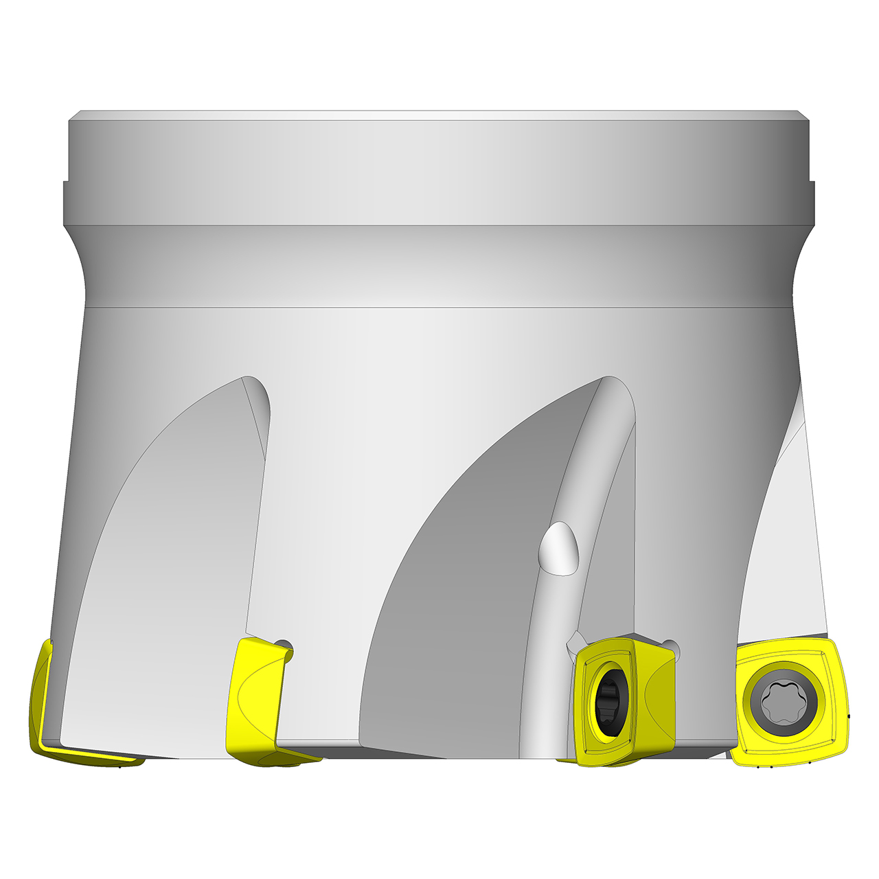 Ultra-Dex 970-000-108 | PM3-2.00-5-.750-10 x 0.750" Diameter x 1.750" Functional Length 5 Cutting Edge Indexable High-Feed Face Mill