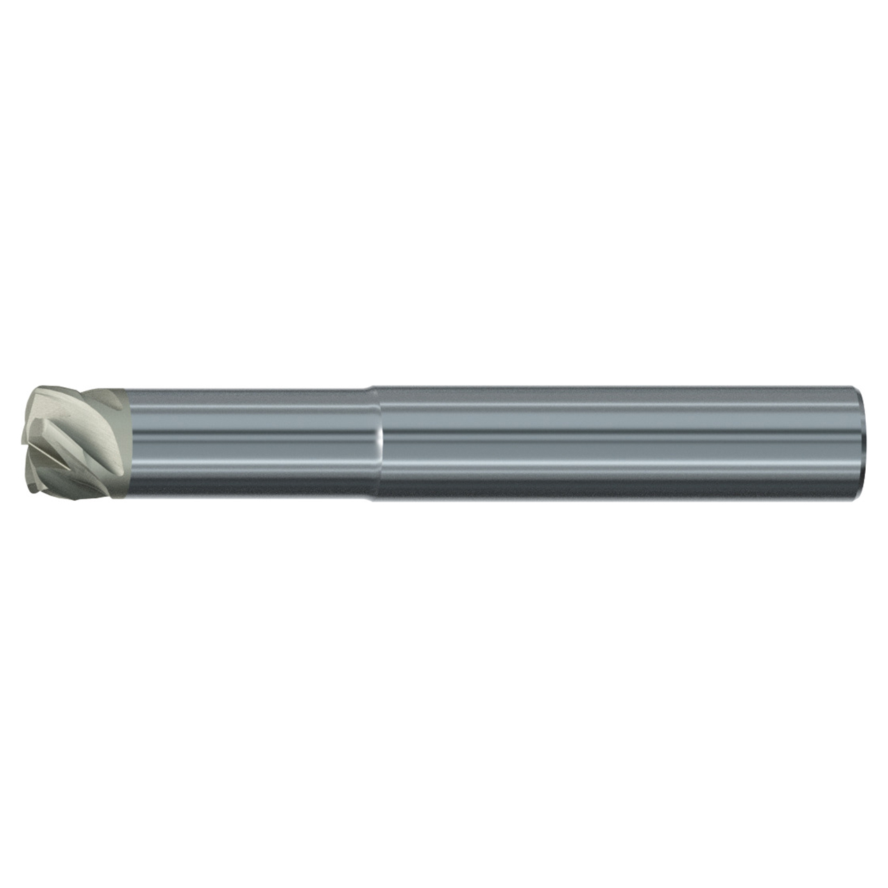 Emuge 3818.012 | 12.00mm Diameter x 12.00mm Shank x 83.00mm OAL 5 Flute Bright Coated Corner Radius End Mill