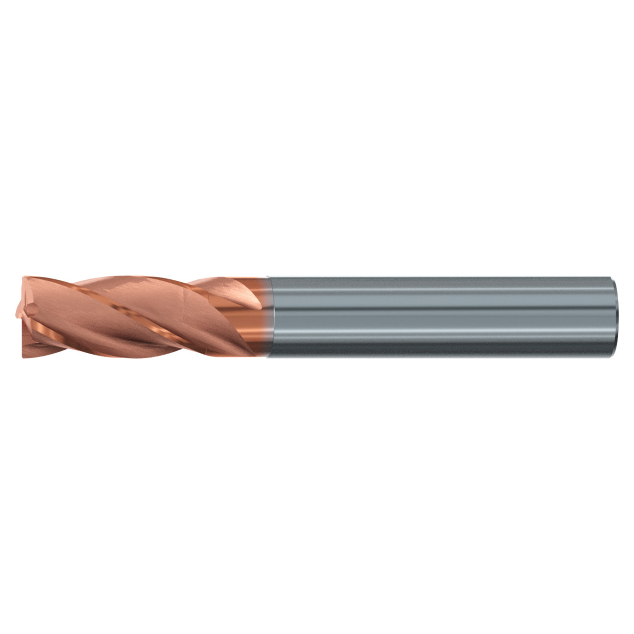 Emuge 1998A.008005 | 8.00mm Diameter x 8.00mm Shank x 63.00mm OAL 5 Flute TIALN Coated Corner Radius End Mill