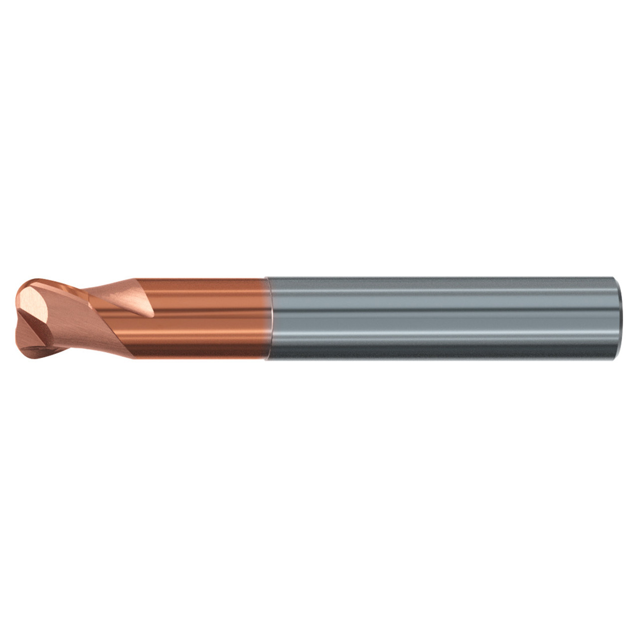 Emuge 2552A.0005 | 0.50mm Diameter x 57.00mm OAL 2 Flute TIALN Coated Torus End Mill