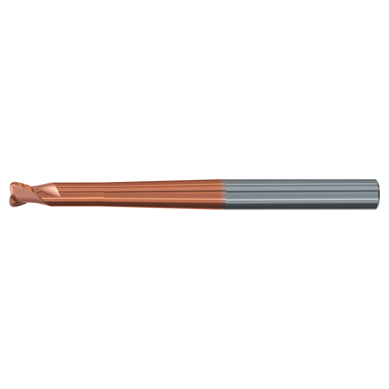 Emuge 2553A.012 | 12.00mm Diameter x 160.00mm OAL 2 Flute TIALN Coated Torus End Mill