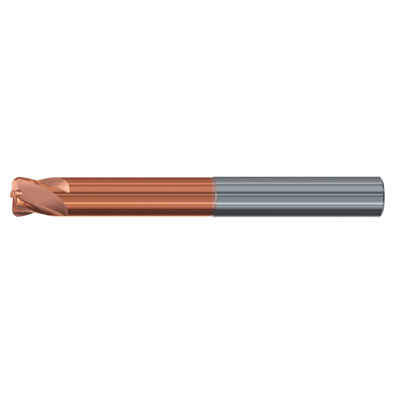 Emuge 3836A.006015 | 6.00mm Diameter x 68.00mm OAL 4 Flute TIALN Coated Torus End Mill
