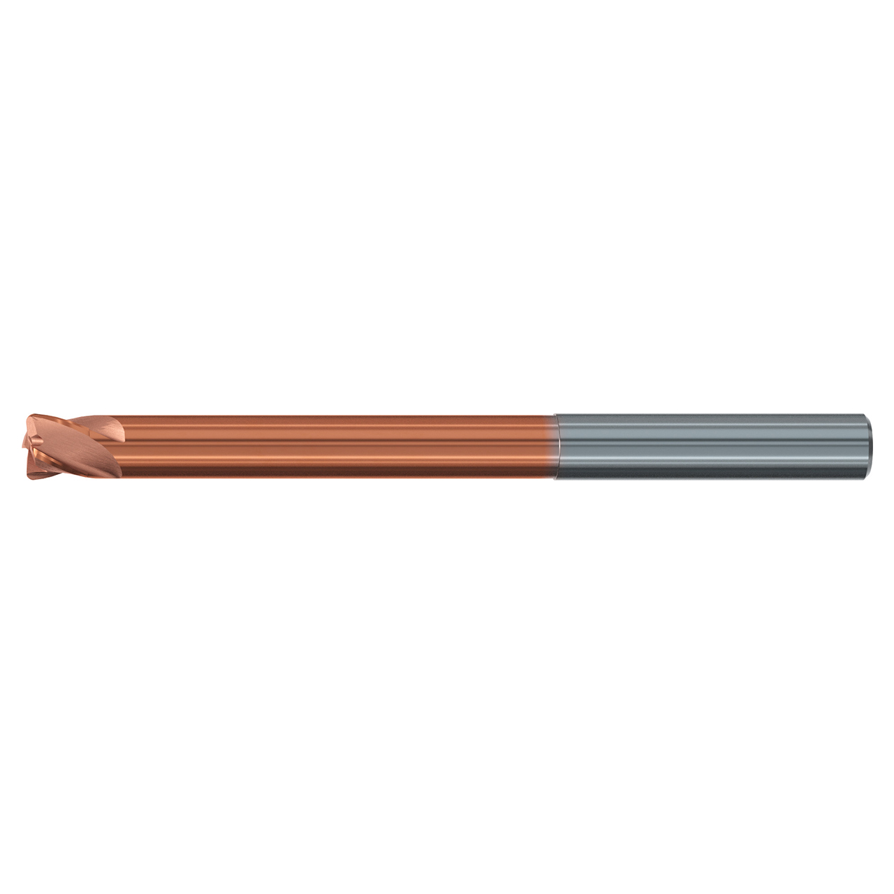 Emuge 3837A.002001 | 2.00mm Diameter x 66.00mm OAL 4 Flute TIALN Coated Torus End Mill