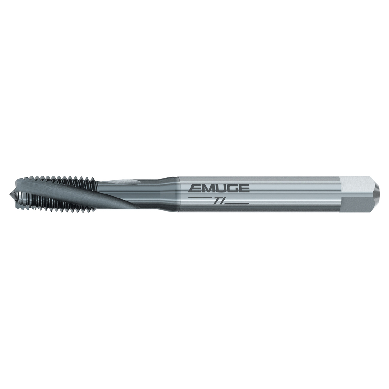 Emuge B0459611.5481 | #6-32 Thread x 4.00mm Shank x 56.00mm OAL TICN Coated Spiral Flute Tap