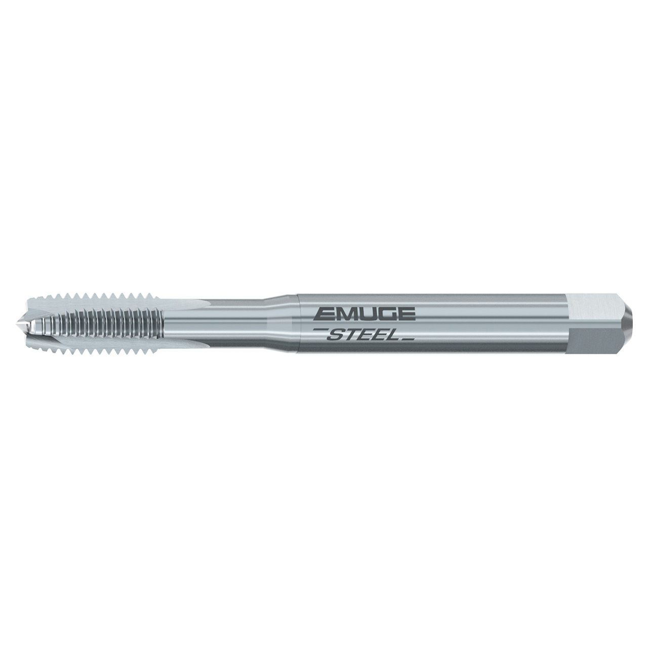 Emuge BU208960.5039 | #6-40 Thread Size x 2.205" OAL 3 Flute Bright Coated Spiral Flute Tap