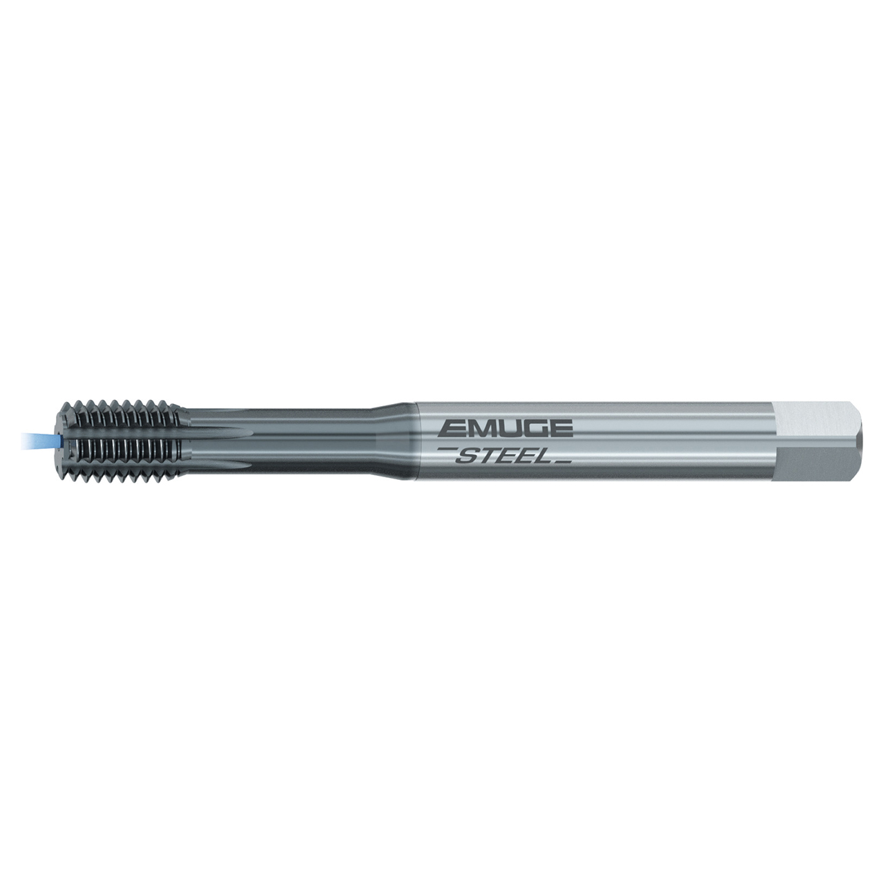 Emuge BU386F00.5043 | 1/4"-28 Thread Size x 0.255" Shank x 3.150" OAL TICN-67 Coated Thread Forming Tap