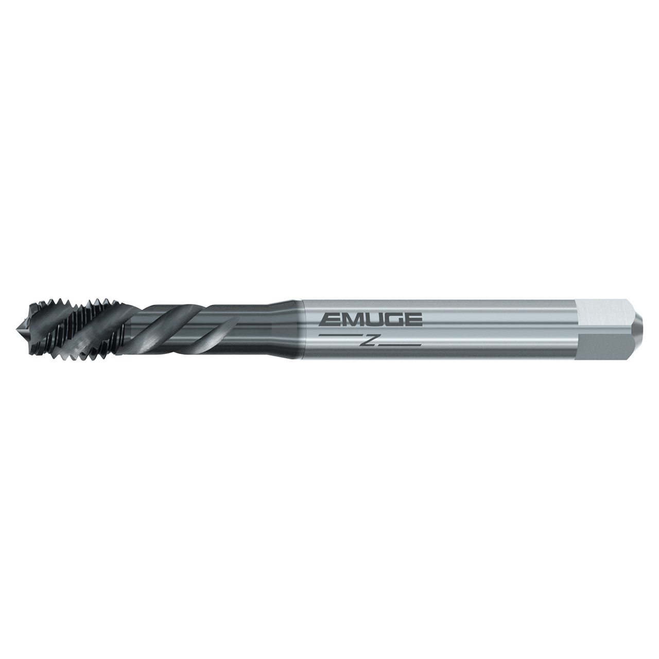 Emuge BU50C460.5006 | #8-32 Thread Size x 2.480" OAL 3 Flute GLT-1 Coated Spiral Flute Tap