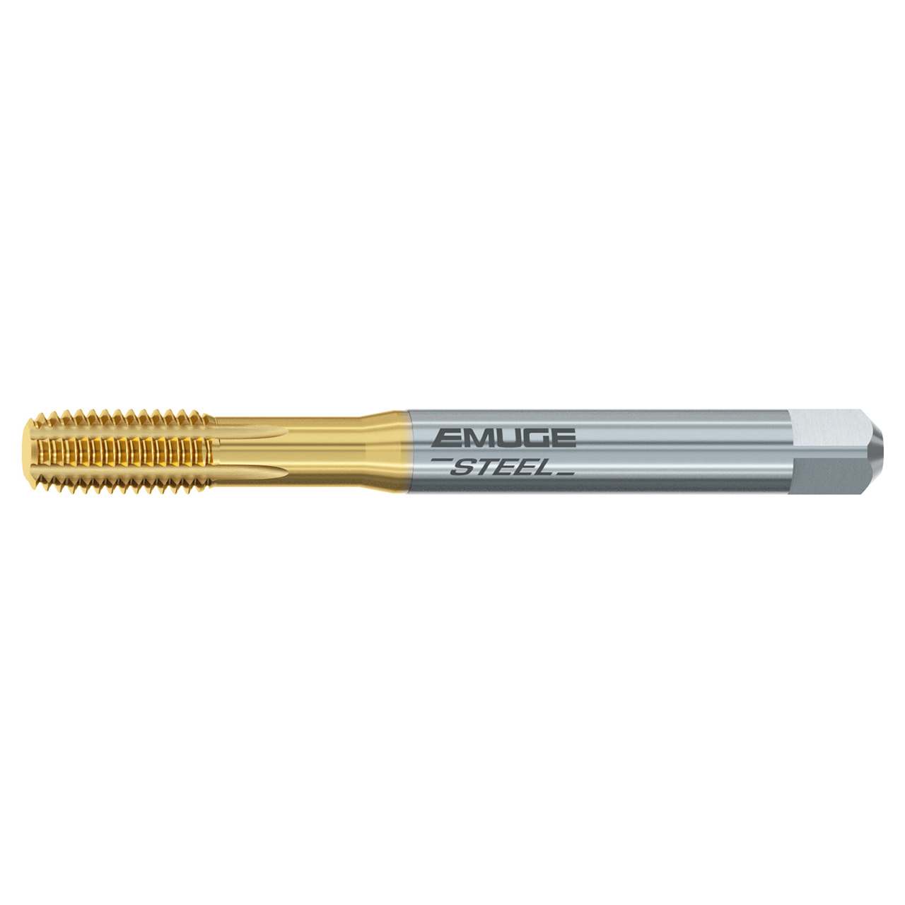 Emuge BU931400.5662 | LK 1/4"-20 Thread Size x 0.255" Shank x 3.150" OAL TIN Coated Thread Forming Tap