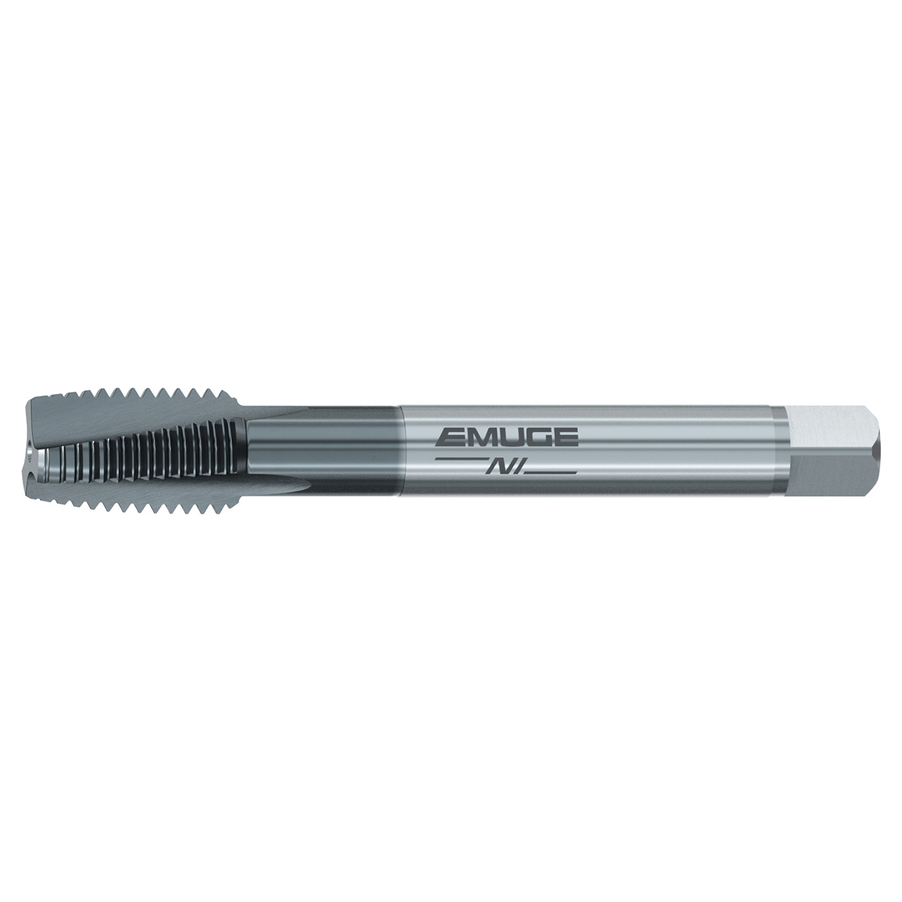 Emuge C030J401.0114 | M 14x2 Thread Size x 11.00mm Shank x 110.00mm OAL 8 Degree Helix Angle TICN Coated Spiral Flute Tap