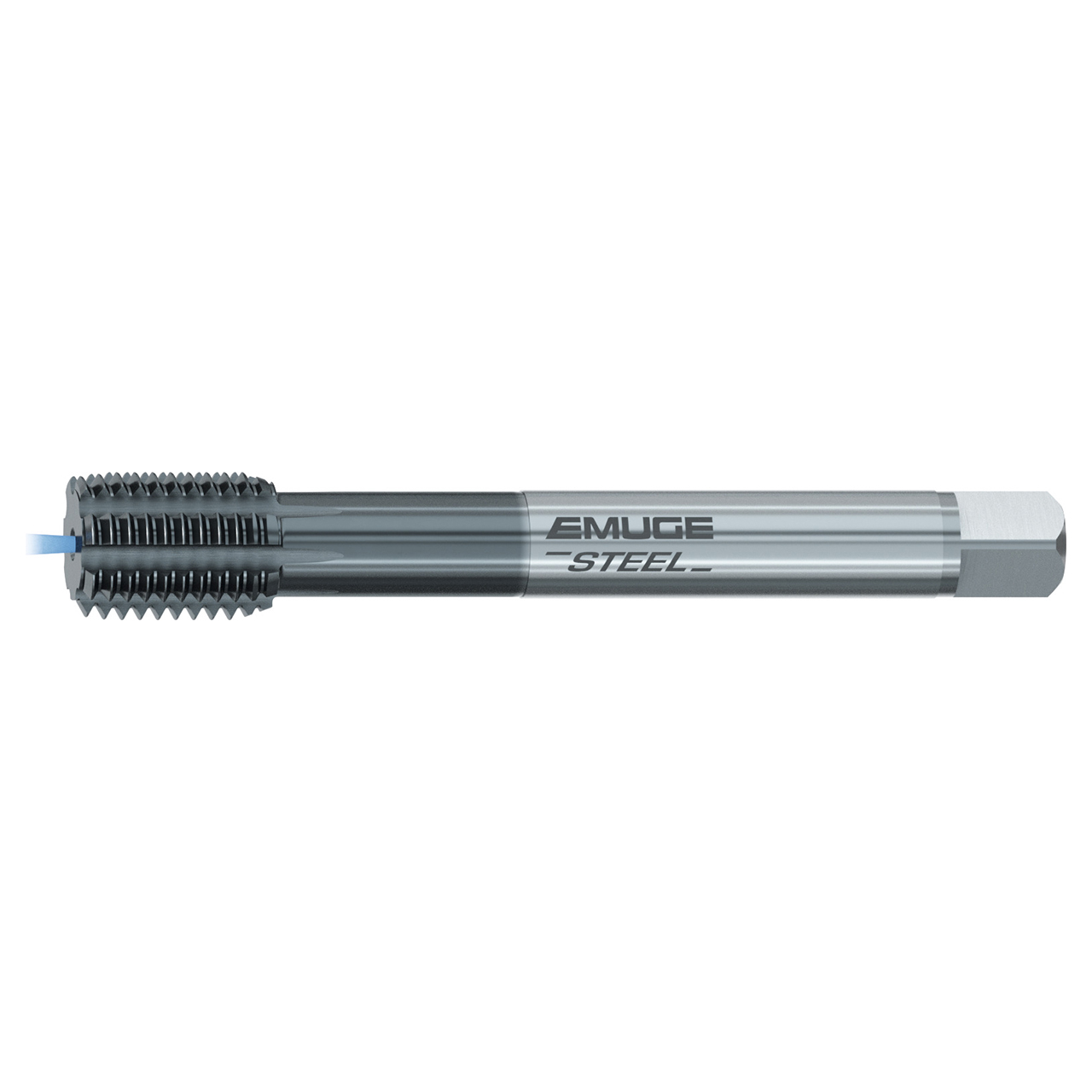 Emuge CU386F00.5046 | 7/16"-20 Thread Size x 0.323" Shank x 3.937" OAL TICN-67 Coated Thread Forming Tap