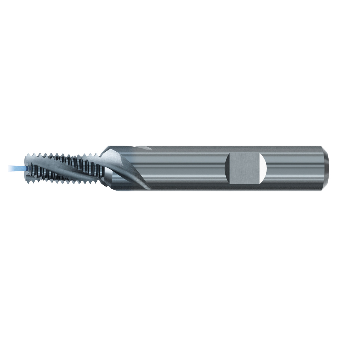 Emuge GF322106.0277 | 1.25mm Thread Pitch x 80.00mm OAL 3 Flute TiCN Coated Thread Mill