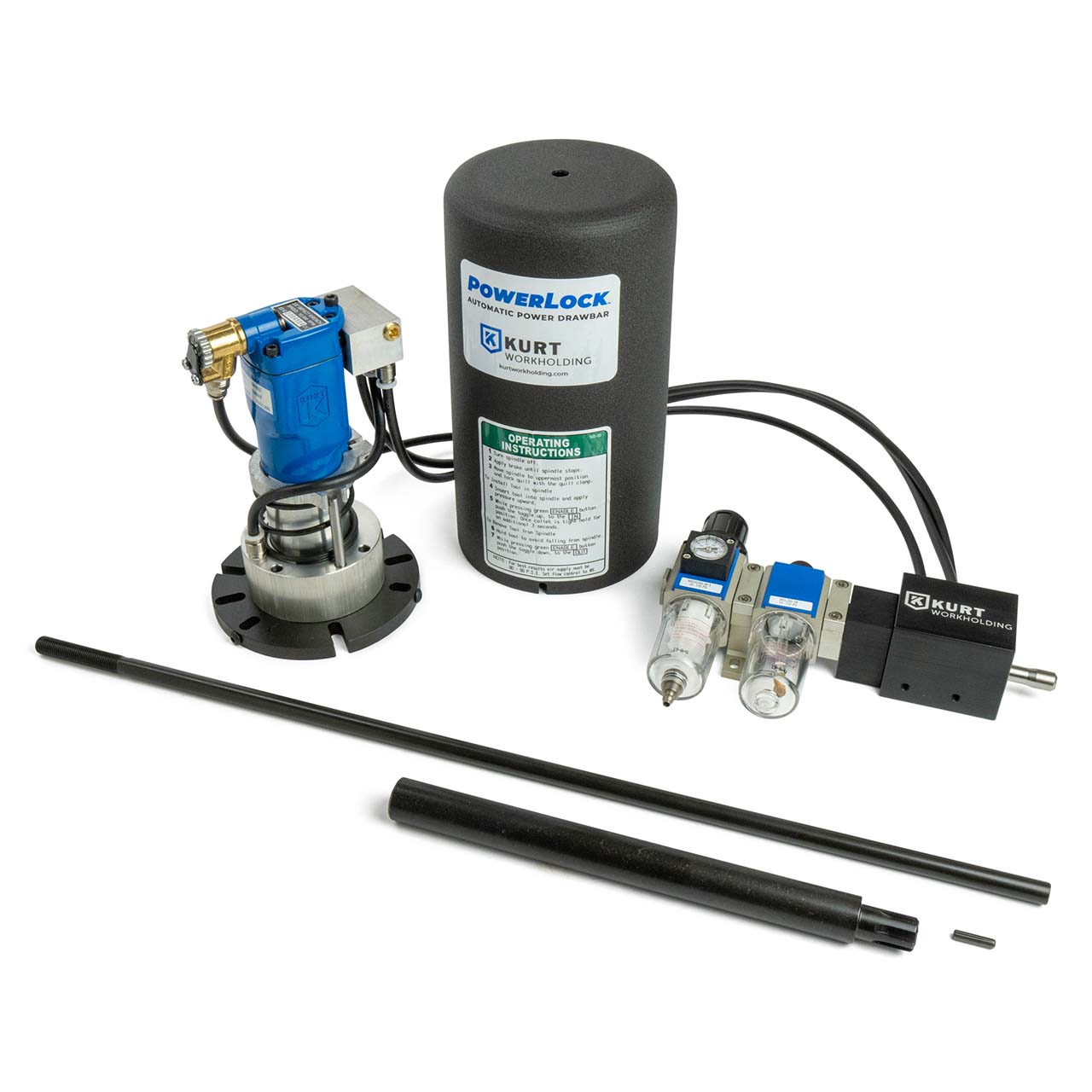 Kurt DBKIT-R8V | R-8 Model Power Drawbar Kit