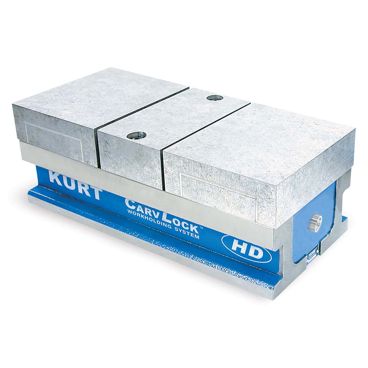 Kurt HDHM6C | 6" Jaw Width Hydraulic Vise Base w/ Cast Jaw Kit
