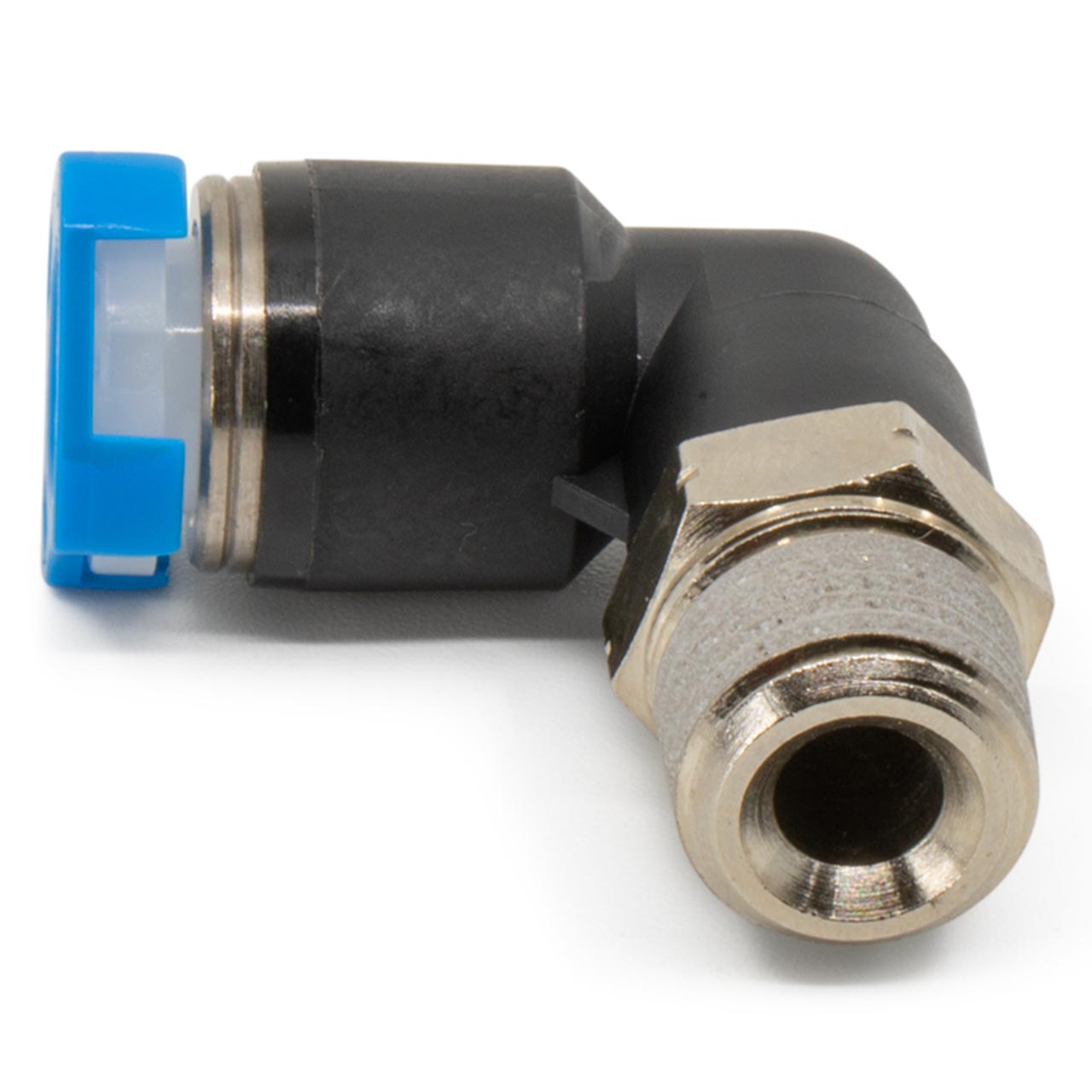 Kurt KHP-309-1 | 1/8" Size Blue Color Right Angle Air Fitting