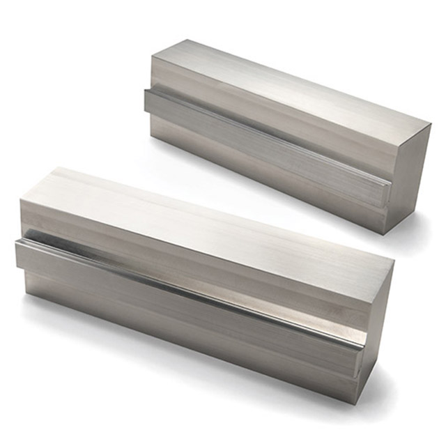 Kurt DJ808AL-JAWKIT | 8" Jaw Width x 8" Overall Width DoveLock Alum Jaw Set