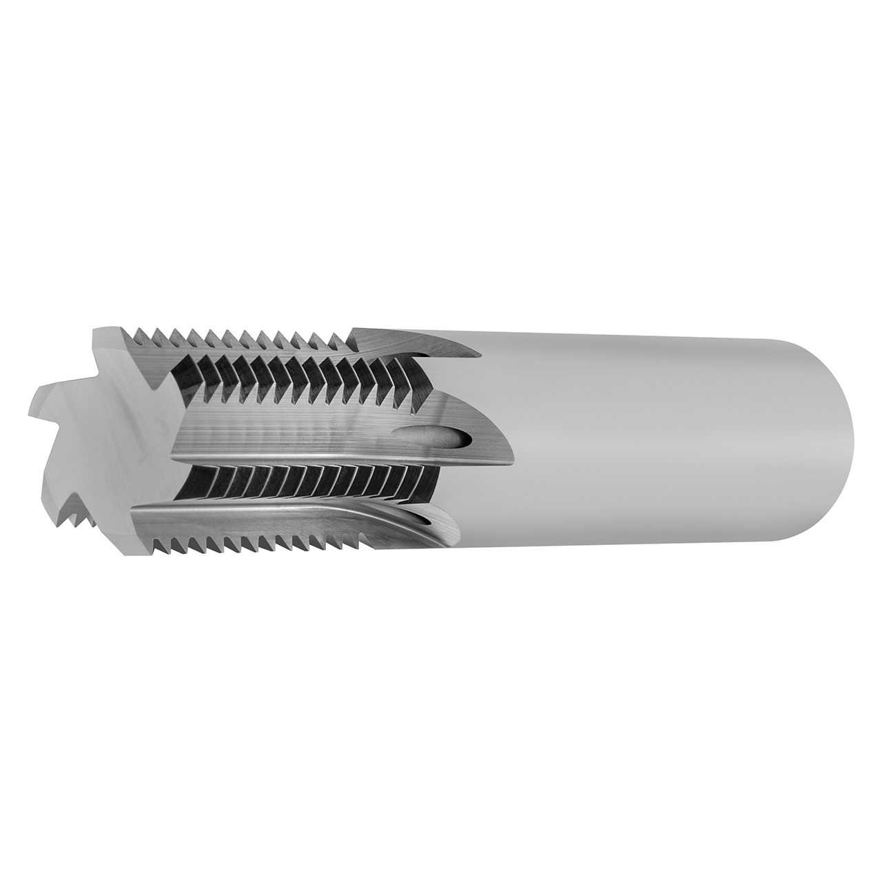 Scientific Cutting Tools TMC8-1.25MM | 0.235" Cutting Diameter x 0.250" Shank x 0.022" LOC x 2.500" OAL 3 Flute Uncoated Solid Carbide Straight Flute Thread Mill