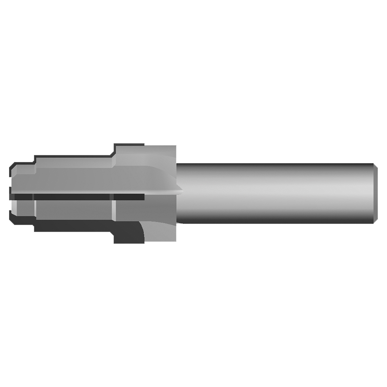 Scientific Cutting Tools AN818-16A | 1.3125-12UNJF-3B Thread x 1.000" Shank x 4.000" OAL AlTiN Coated Carbide Tipped Porting Tool