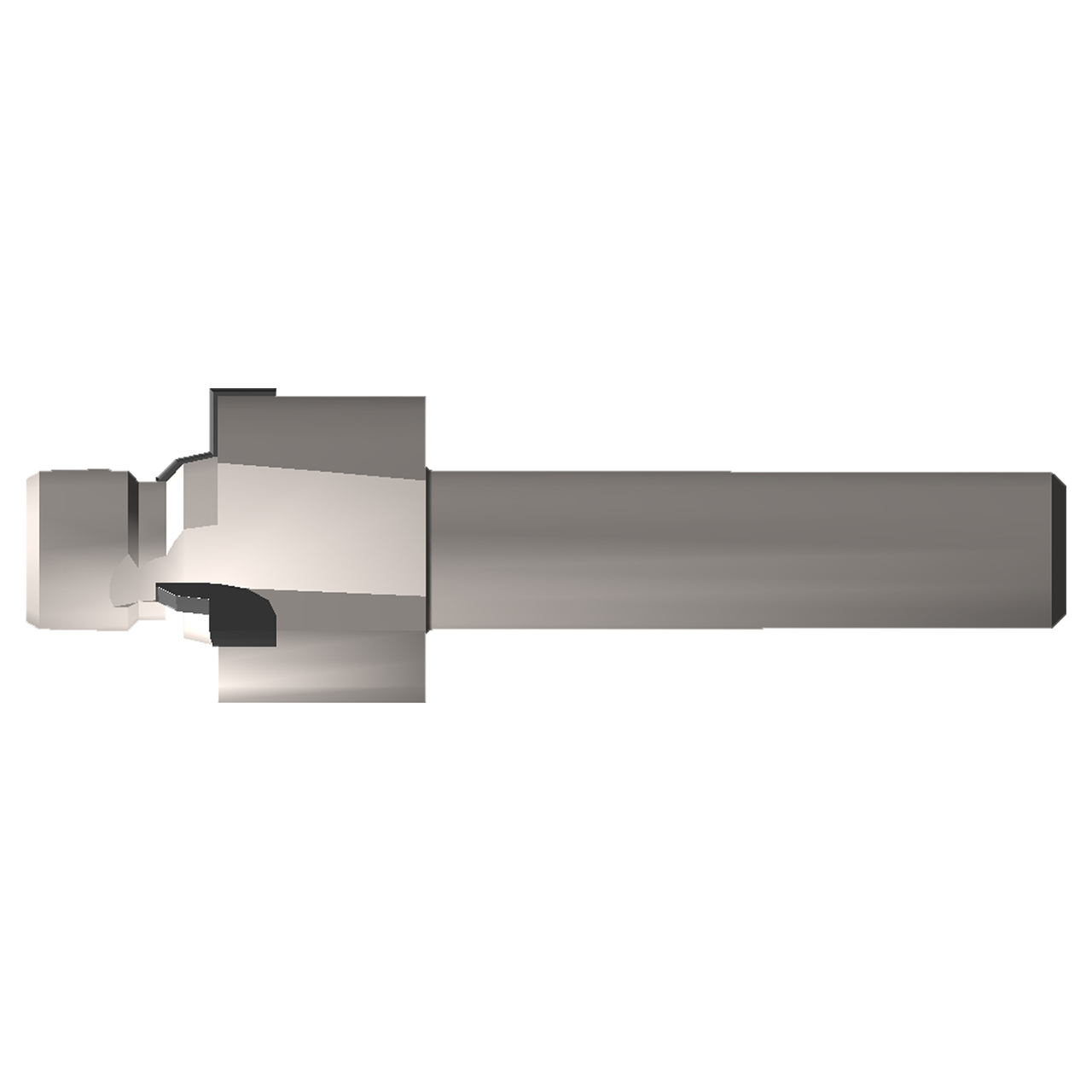 Scientific Cutting Tools SAEJ1926-08S | 0.7500-16
UNF-2B Thread x 0.500" Tube Size x 0.750" Shank x 3.700" OAL 3 Flute Uncoated Carbide Tipped Porting Tool
