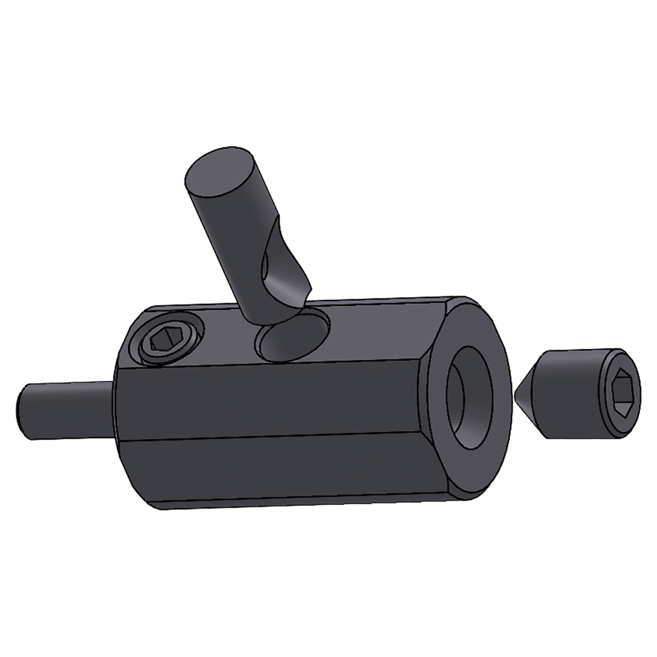 Scientific Cutting Tools CRT-ABS575 | Uncoated Steel Coolant Ring Holder