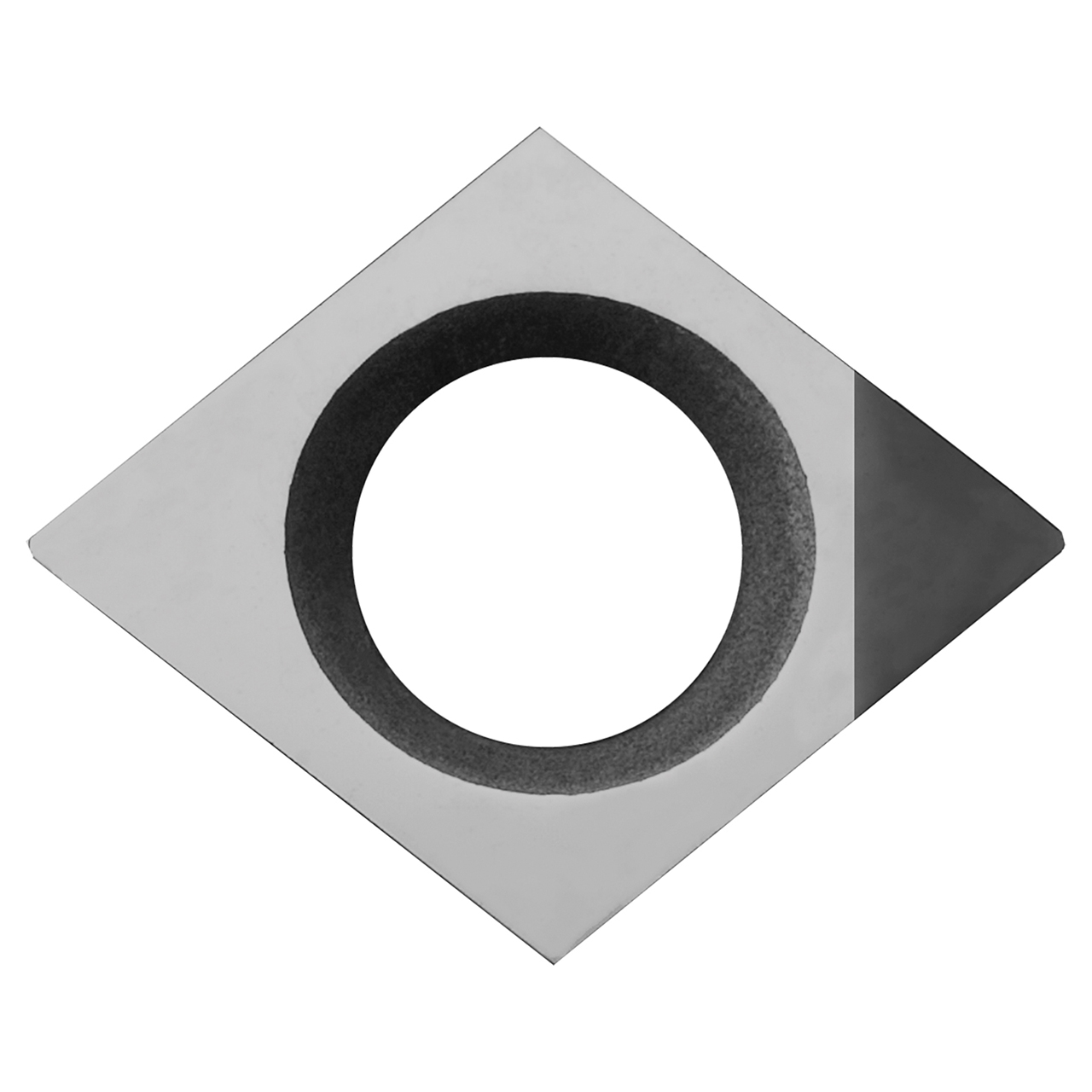 Scientific Cutting Tools ACP2071PCD | 0.250" Inscribed Circle x 0.007" Radius x 0.250" Shank Uncoated Solid Carbide Boring Insert