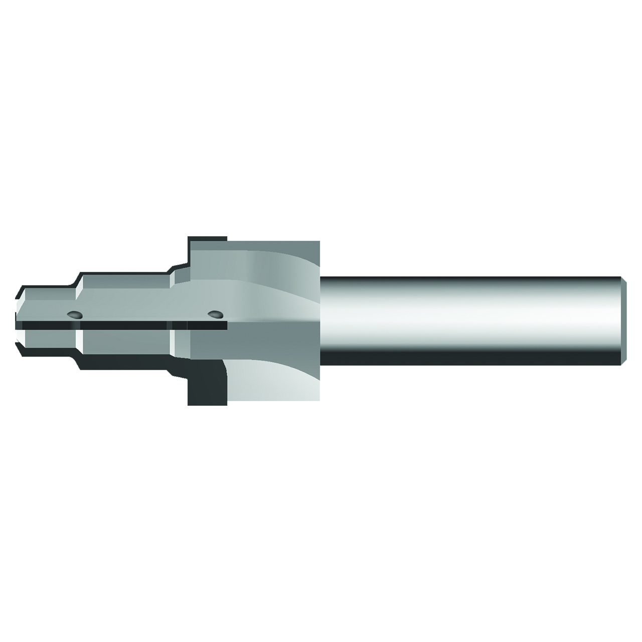 Scientific Cutting Tools C10-2-ROUGH-X6 | 0.750" Shank x 4.000" OAL Uncoated Carbide Tipped Cavity Tool