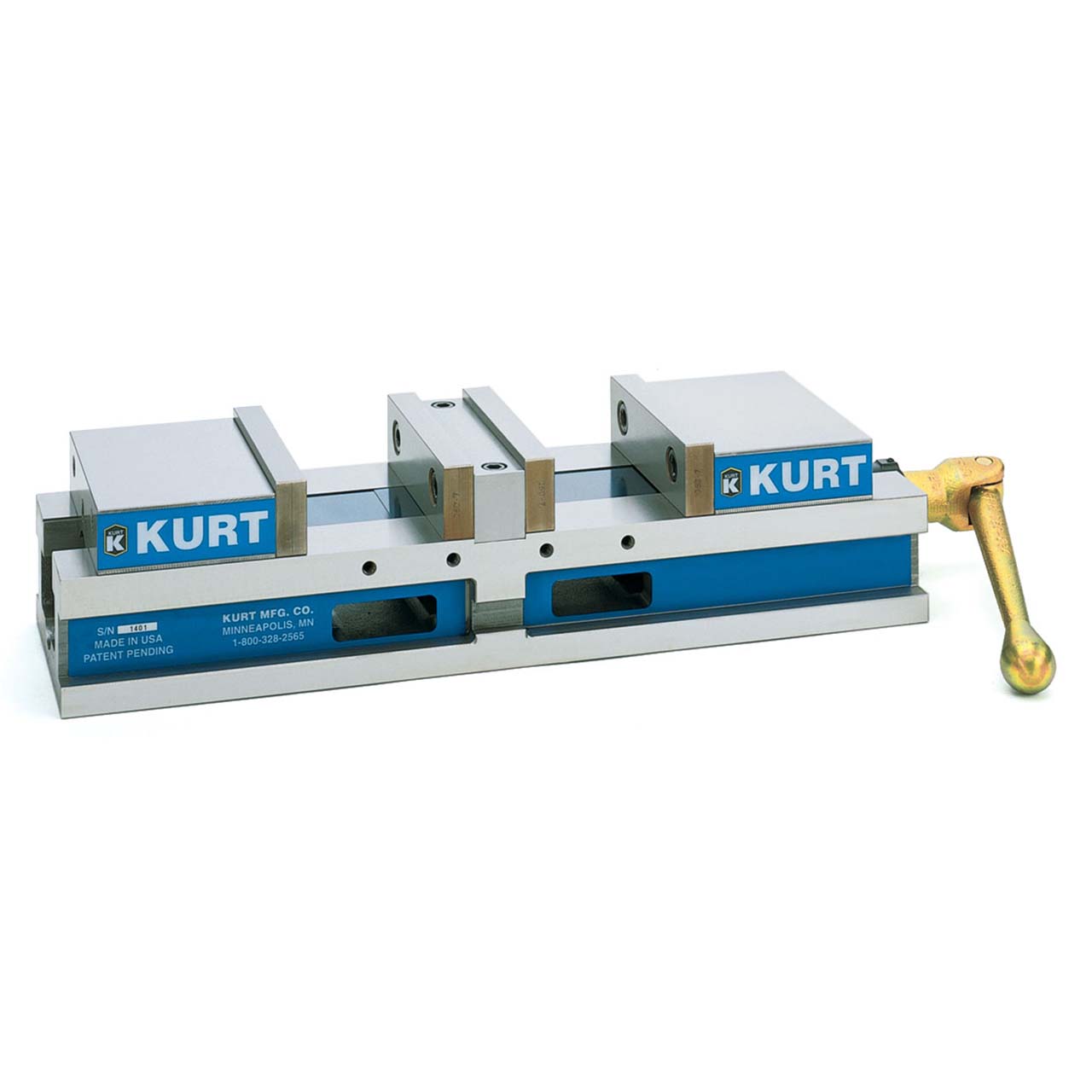 Kurt DL800 | 8" DoubleLock Manual Vise