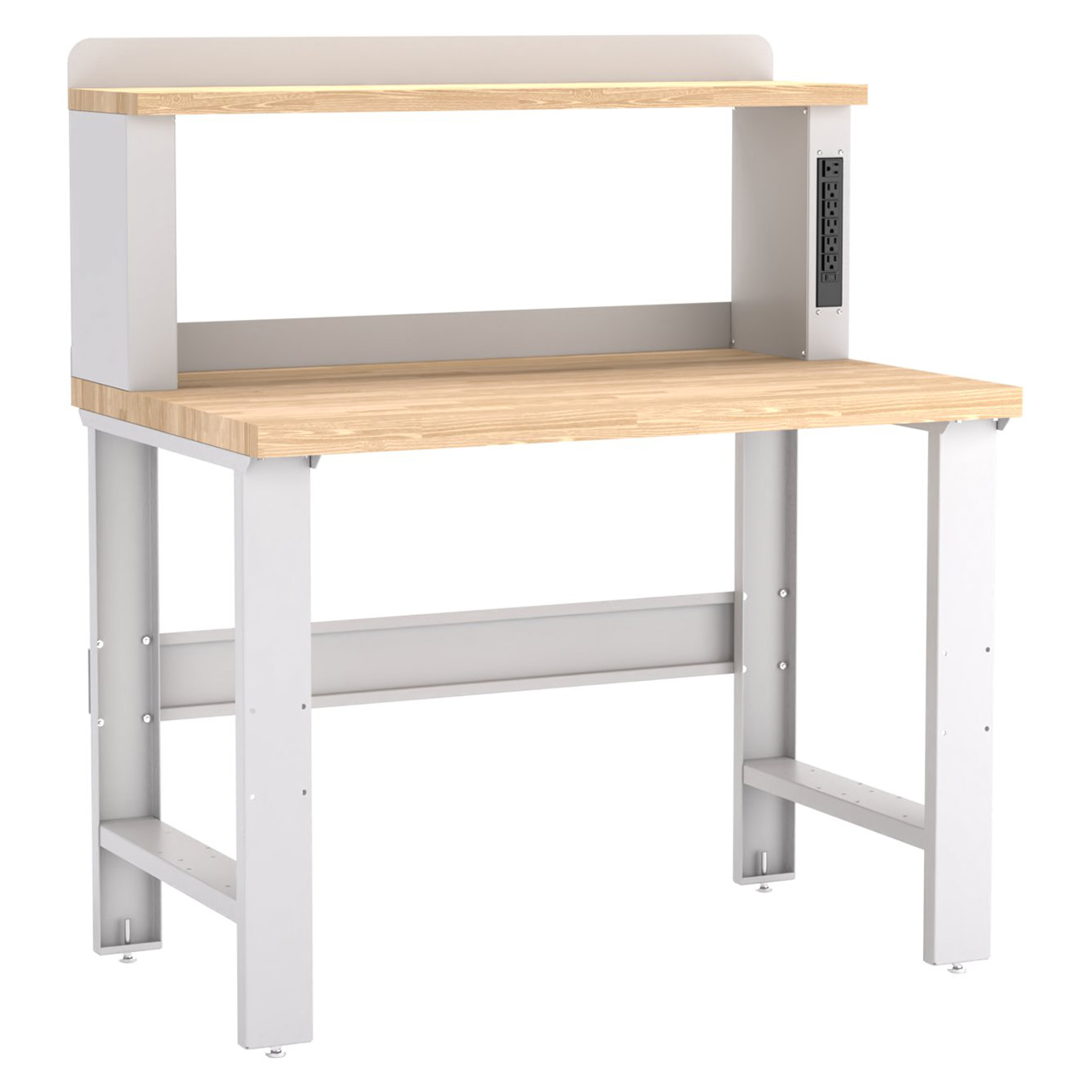 Champion Tool Storage WB002-B4830-LG | 48" Width x 35-1/4" Height x 30" Depth Powder Coated Steel Work Bench - Light Gray