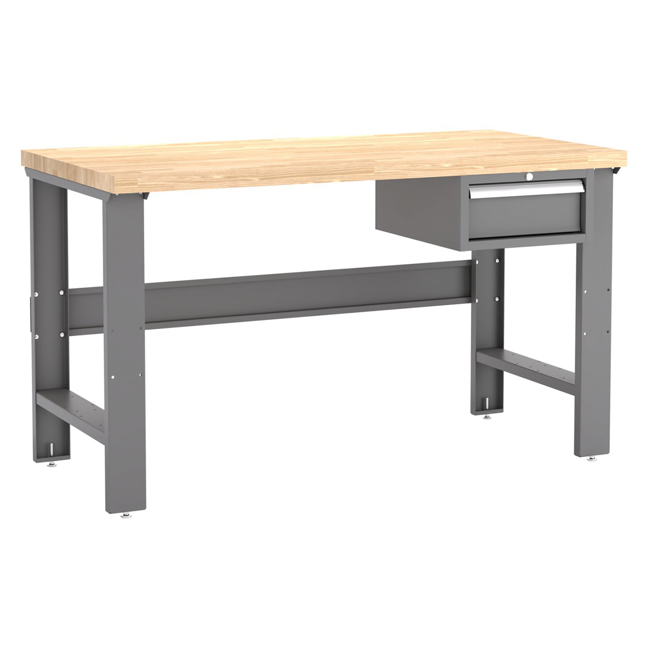 Champion Tool Storage WB100-B6030-DG | 60" Width x 35-1/4" Height x 30" Depth 1 Drawer Powder Coated Steel Work Bench - Dark Gray