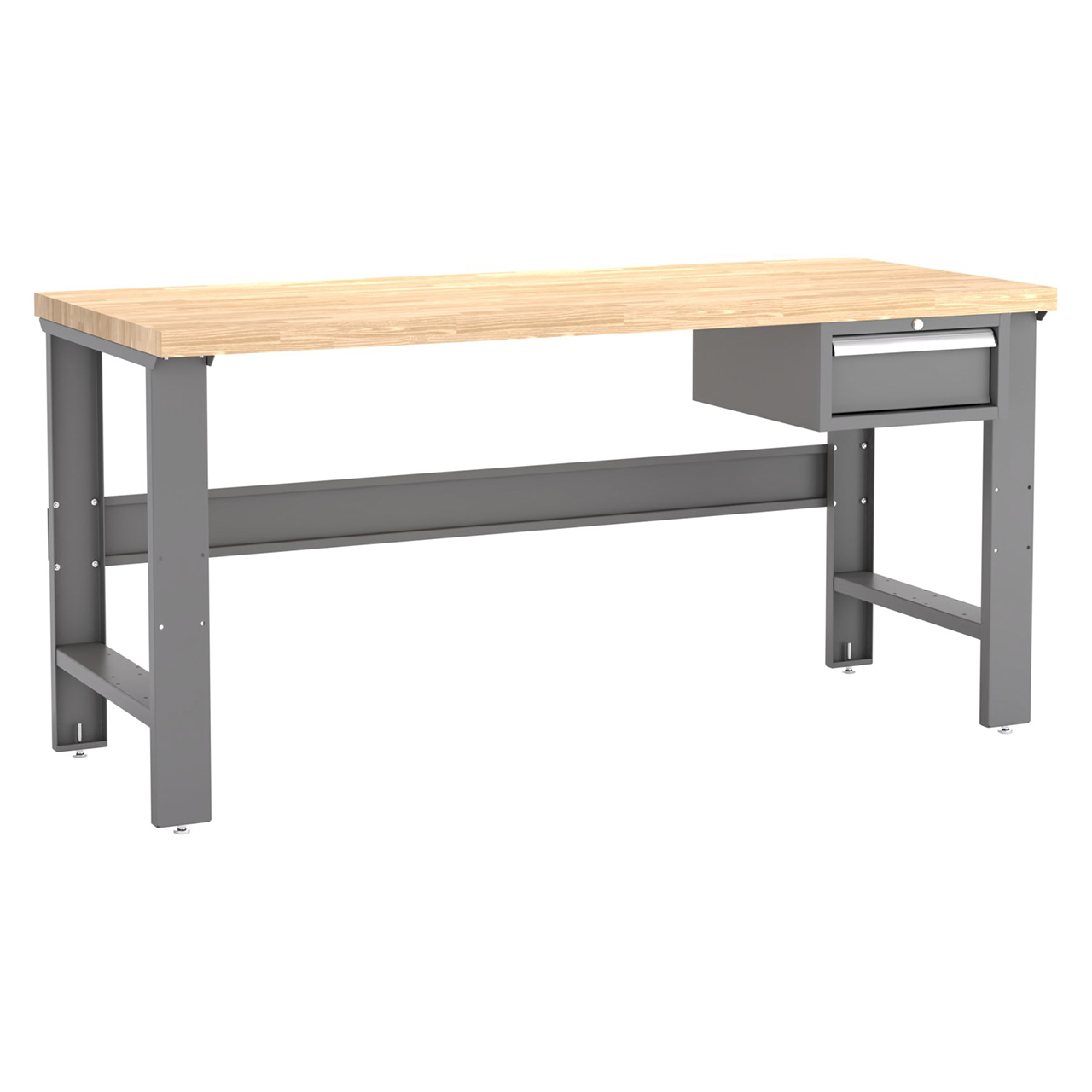 Champion Tool Storage WB100-B7230-DG | 72" Width x 35-1/4" Height x 30" Depth 1 Drawer Powder Coated Steel Work Bench - Dark Gray