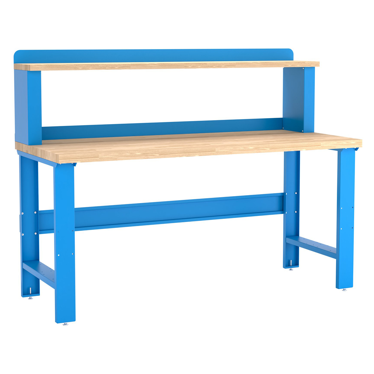 Champion Tool Storage WB001-B7230-BB | 72" Width x 35-1/4" Height x 30" Depth Powder Coated Steel Work Bench - Bright Blue