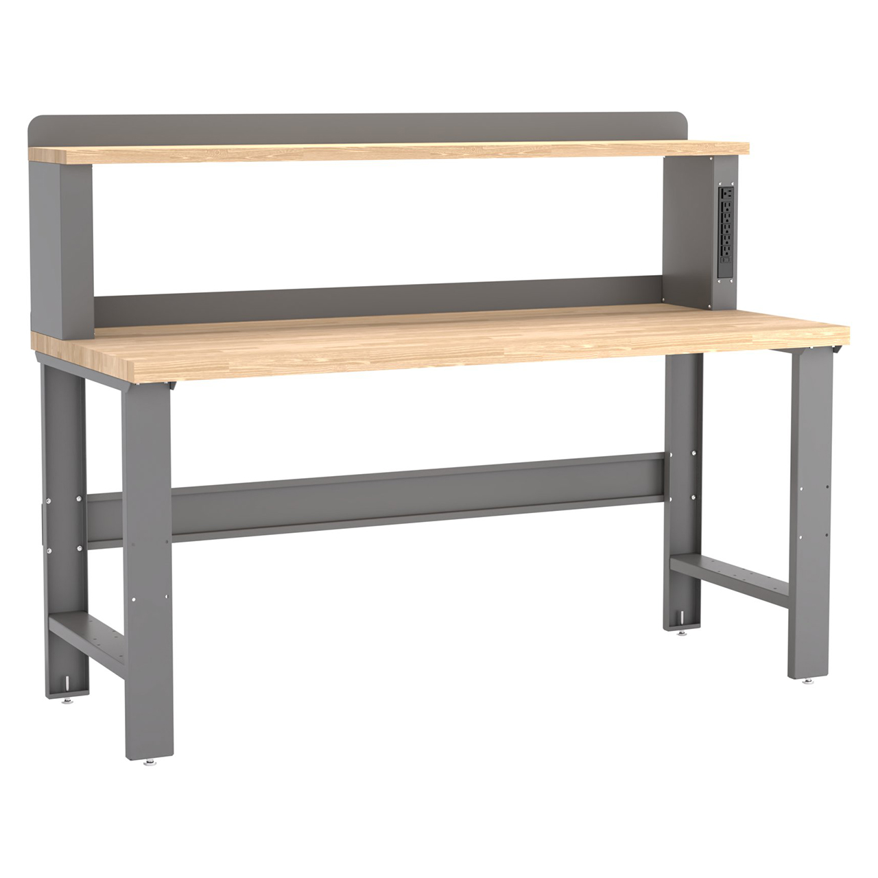 Champion Tool Storage WB002-B7230-DG | 72" Width x 35-1/4" Height x 30" Depth Powder Coated Steel Work Bench - Dark Gray