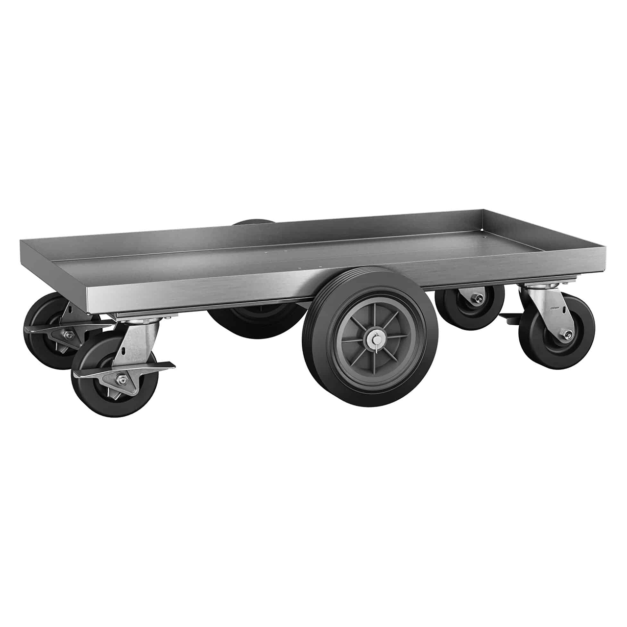 Champion Tool Storage FMPS41MC | 41" Width x 10" Height x 20" Depth Brushed Coated Stainless Steel Tool Box Maintenance Cart - Stainless