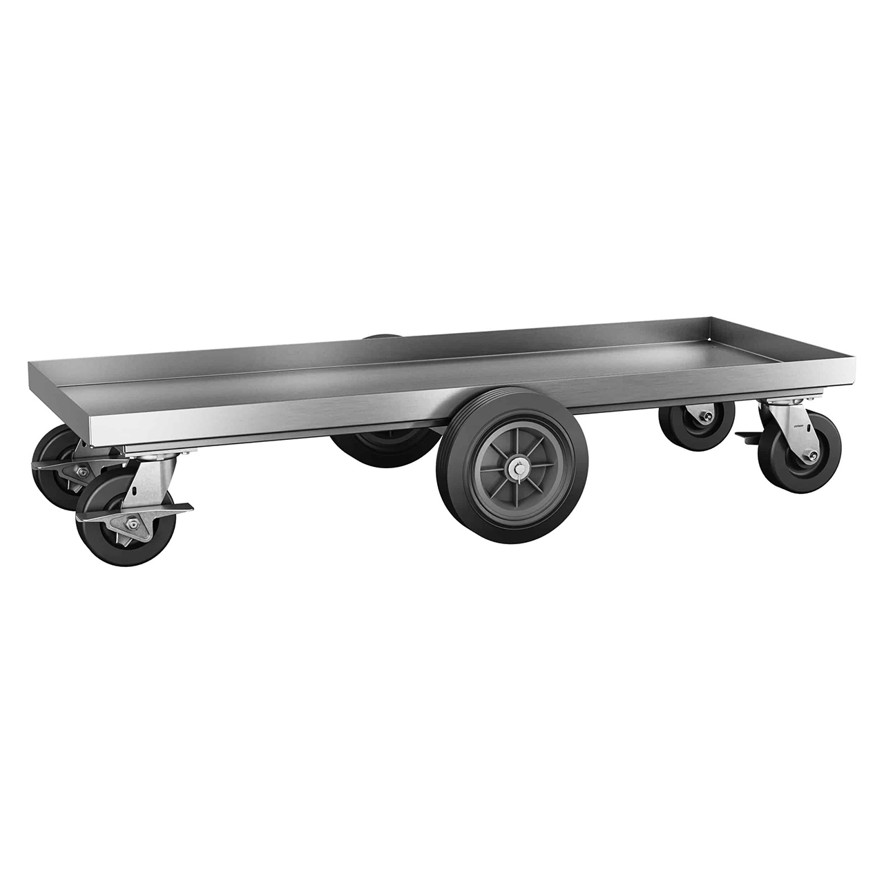 Champion Tool Storage FMPSA54MC | 54" Width x 10" Height x 20" Depth Brushed Coated Stainless Steel Tool Box Maintenance Cart - Stainless