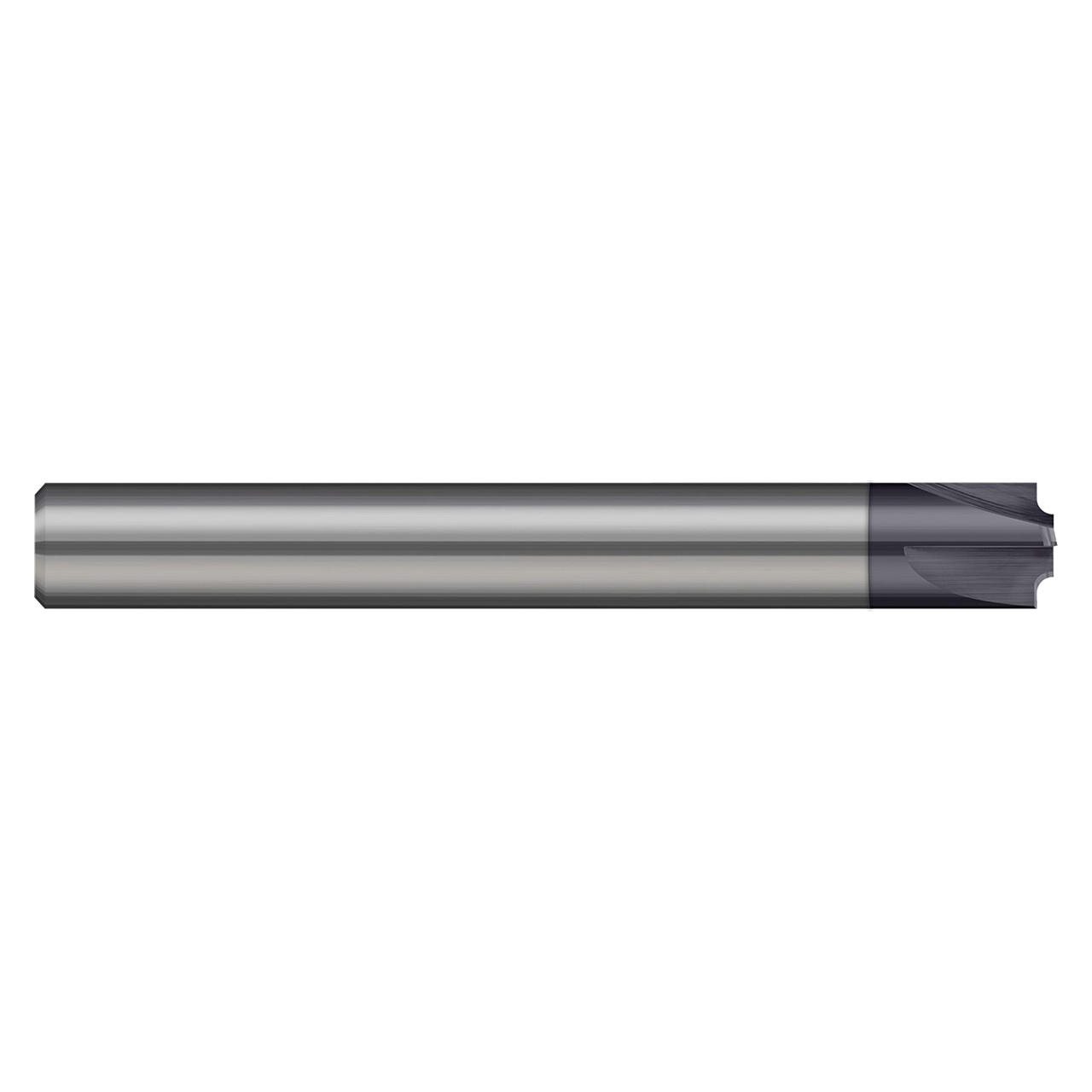 Harvey Tool 712608 | 0.249" Pilot Diameter x 1/2" Shank x 0.125" Radius x 3" OAL 4 Flute Uncoated Corner Rounding End Mill