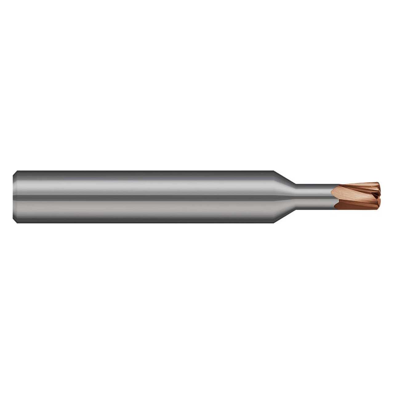 Harvey Tool 712378-C10 | 5/64" Diameter x 1/4" Shank x 5/64" LOC x 2" OAL 4 Flute C10 Coated High-Feed End Mill