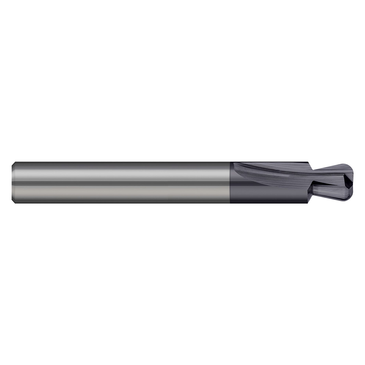 Harvey Tool 715228 | 0.171" Diameter x 3/16" Shank x 1/32" Corner Radius x 2" OAL 2 Degree Included Angle 2 Flute Uncoated Dovetail Cutter
