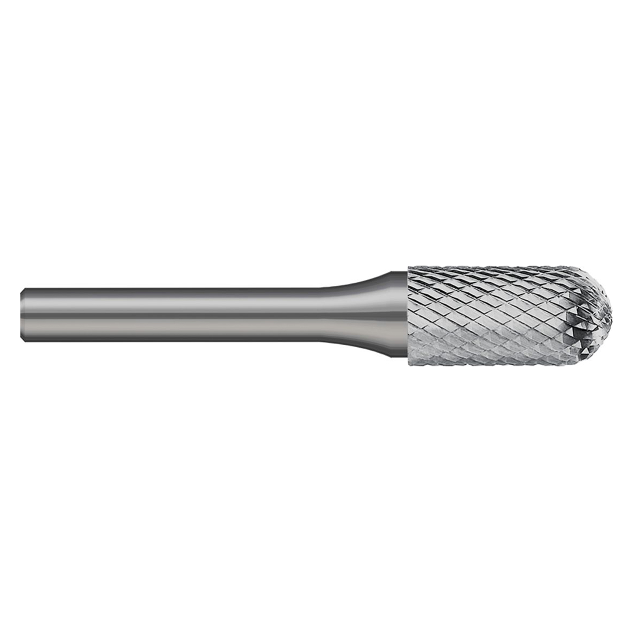 Harvey Tool 708240 | SC-6 Size x 5/8" Diameter x 1/4" Shank x 1" LOC x 2-3/4" OAL Uncoated Double Cut Burr