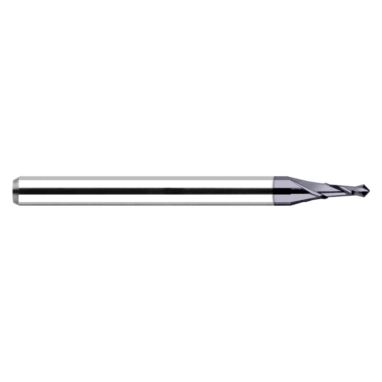 Harvey Tool 815862-C3 | 0.062" Diameter x 1/8" Shank x 1-1/2" OAL 140 Degree Included Angle 2 Flute C3 Coated Spotting Drill