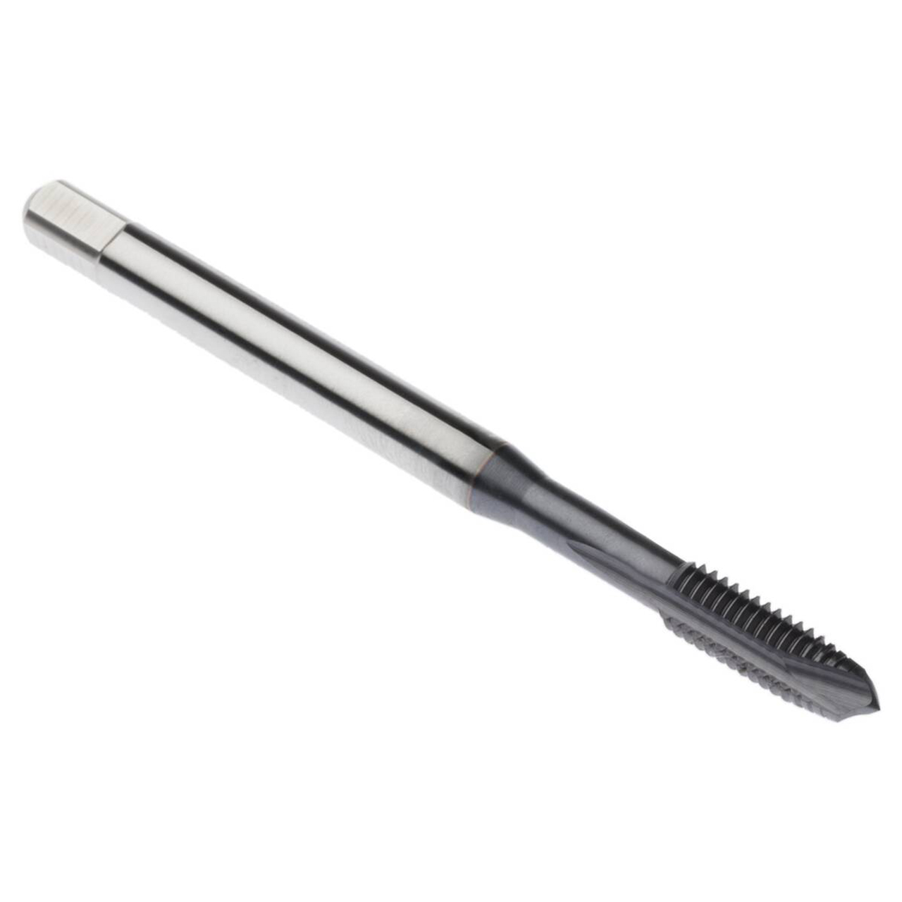 Seco Tools 03000076 | MTP-M2.2X0.45ISO6H-TB-M003 M2.2 Thread Size x 0.087" Diameter x 0.110" Shank x 1.772" OAL 2 Flute TiCN Coated HSS-E Spiral Point Tap