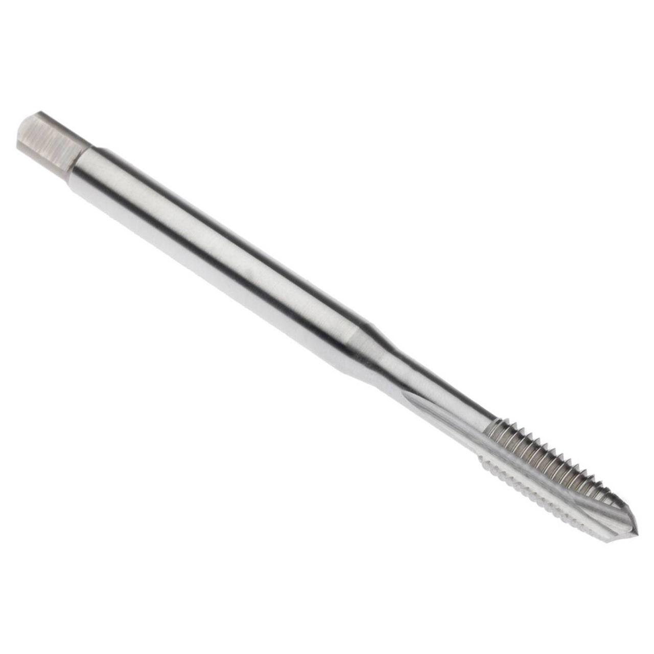 Seco Tools 03000140 | MTP-M8X1.25ISO6H-TB-N001 M8 Thread Size x 0.315" Diameter x 0.315" Shank x 3.543" OAL 3 Flute Uncoated HSS-E Spiral Point Tap