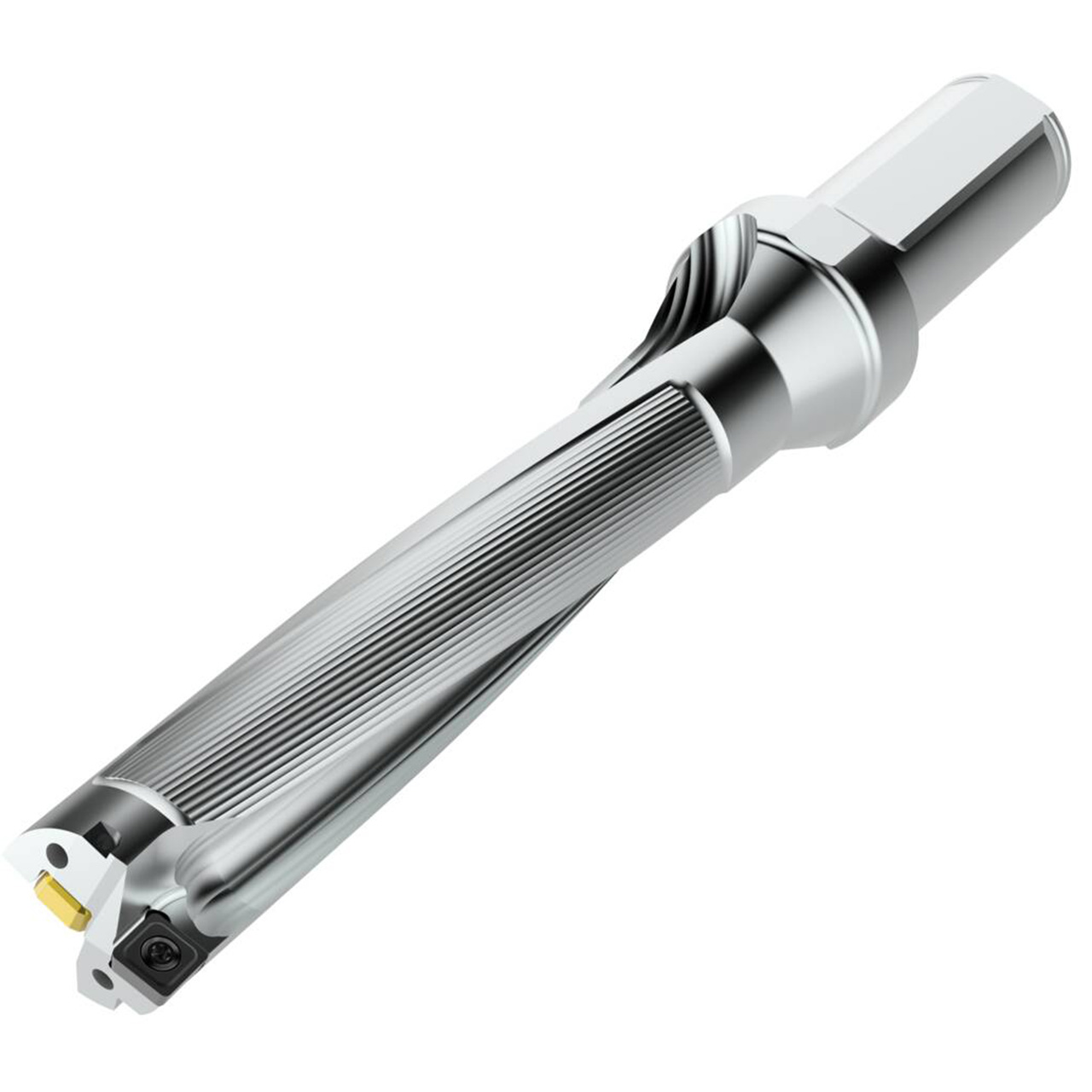 Seco Tools 03079578 | 1.875" Diameter x 1.500" Shank x 13.176" OAL 88 Degree Cutting Edge Angle Indexable Insert Drill