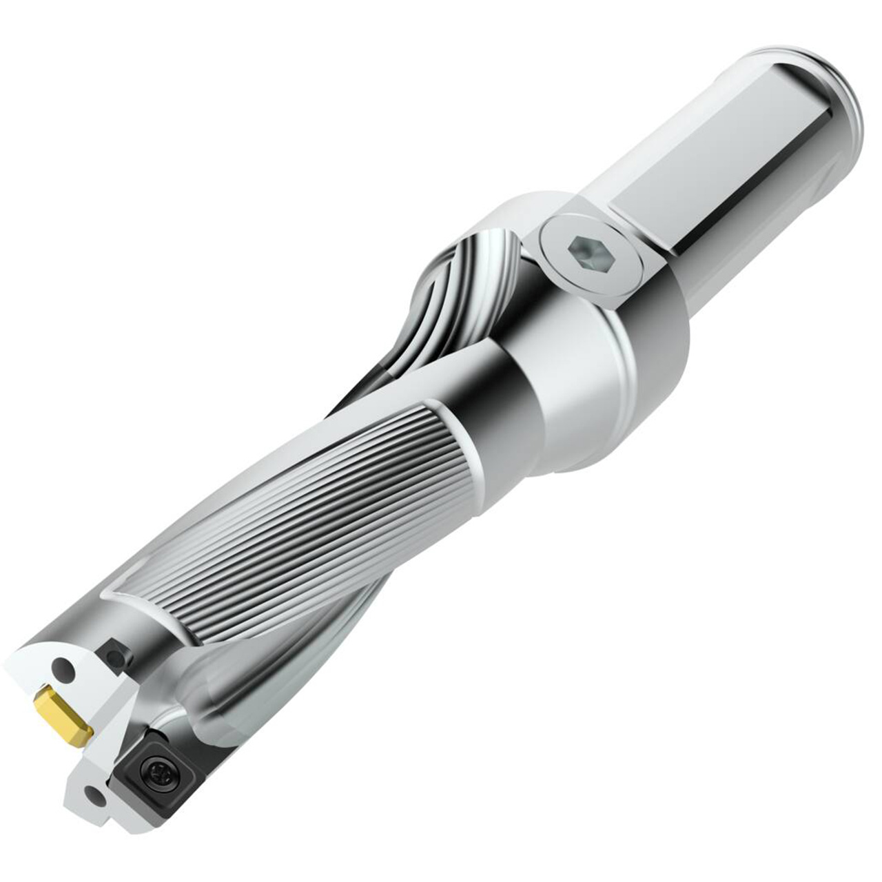 Seco Tools 03080604 | 2.250" Diameter x 1.500" Shank x 10.878" OAL 88 Degree Cutting Edge Angle Indexable Insert Drill