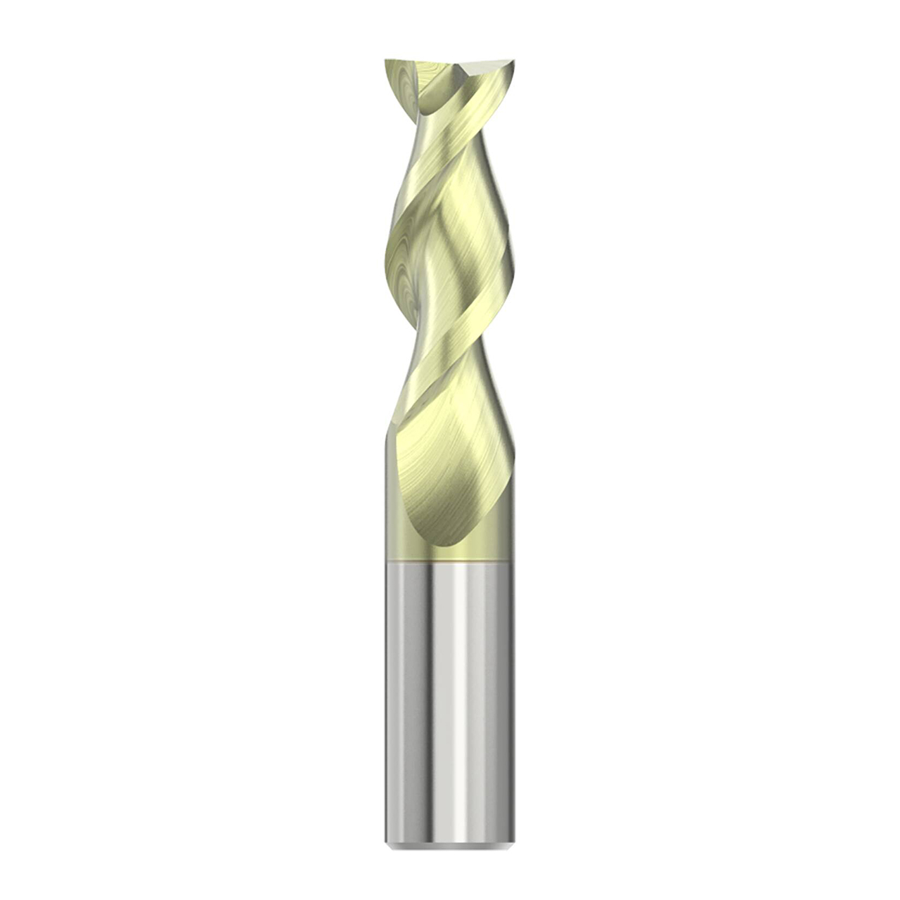 Seco Tools 10022716 | A245.375D3S.0Z2 0.375" Diameter x 0.375" Shank x 2.500" OAL 2 Flute 45 Degree Helix Angle ANF Coated Carbide Square End Mill