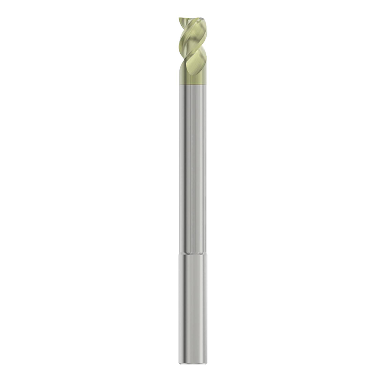 Seco Tools 10023111 | AN345.250E3S.0Z3 0.250" Diameter x 0.250" Shank x 3.000" OAL 3 Flute 45 Degree Helix Angle ANF Coated Carbide Square End Mill