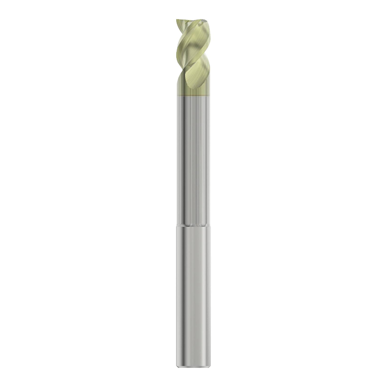 Seco Tools 10023112 | AN345.250E4S.0Z3 0.250" Diameter x 0.250" Shank x 4.000" OAL 3 Flute 45 Degree Helix Angle ANF Coated Carbide Square End Mill