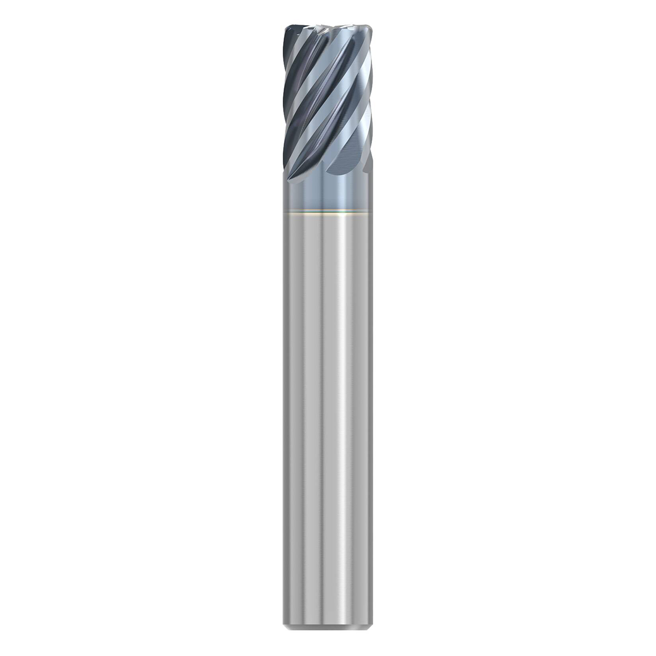 Seco Tools 10115833 | S738R.375D1R030.0Z7 0.375" Diameter x 0.375" Shank x 0.030" Radius x 2.500" OAL 7 Flute HTA Coated Carbide Corner Radius End Mill