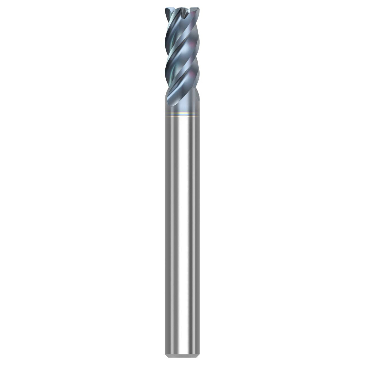 Seco Tools 10115930 | STR440.2.375D2R060.0Z4 0.375" Diameter x 0.375" Shank x 0.060" Radius x 2.500" OAL 4 Flute HTA Coated Carbide Corner Radius End Mill