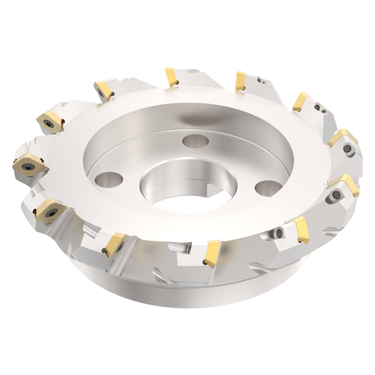 Seco Tools 02486636 | R220.53-8200-15-12 200.00mm Diameter x 63.00mm Functional Length x 45 Degree Cutting Edge Angle Indexable Chamfer & Angle Face Mill
